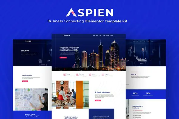 Aspien-BusinessConnectingElementorTemplateKit.jpg.webp