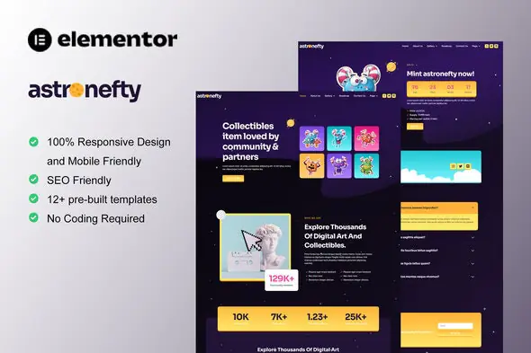 Astronefty-NFTPortfolioElementorTemplateKit.jpg.webp