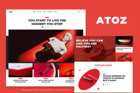 AtoZ-BlogMagazineElementorTemplateKit.jpg.webp
