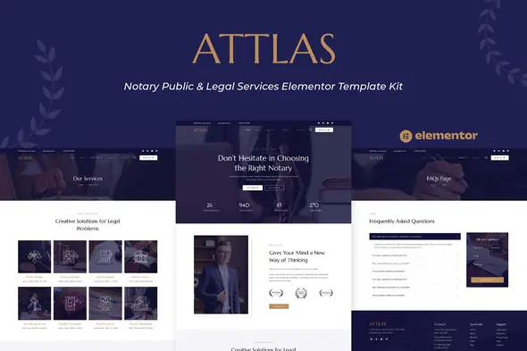 Attlas-NotaryPublicLegalServicesElementorTemplateKit.jpg.webp