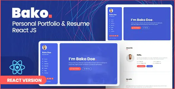 Bako-PersonalPortfolioResumeReactTemplate.jpg.webp