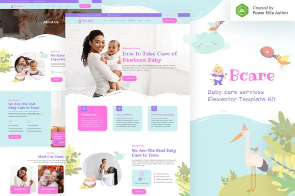 Bcare-BabyCareServicesElementorTemplateKit.jpg.webp