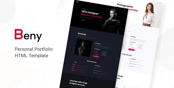 Beny-PersonalPortfolioTemplate.jpg.webp