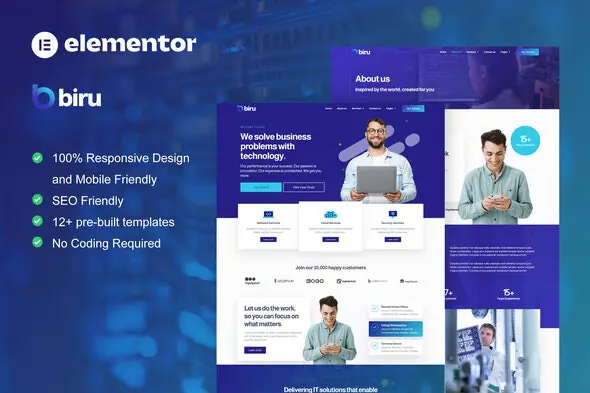 Biru-ITServicesElementorProFullSiteTemplateKit.jpg.webp