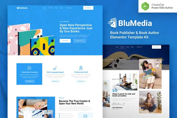 BluMedia-BookPublisherBookAuthorElementorTemplateKit.jpg.webp