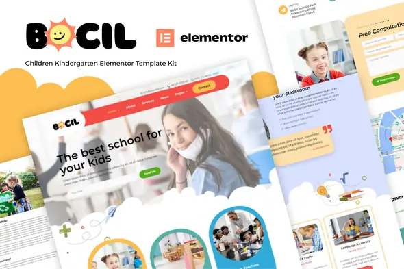 Bocil-ChildrenKindergartenElementorTemplateKit.jpg.webp