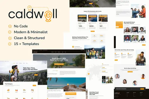 CaldwellTourTravelElementorProTemplateKit.jpg.webp