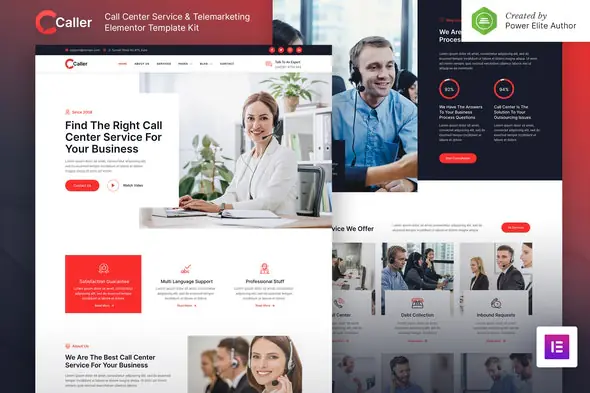 Callerr-CallCenterServiceTelemarketingElementorTemplateKit.jpg.webp