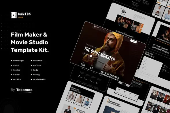 CameosFilmMakerMovieStudioElementorTemplateKit.jpg.webp