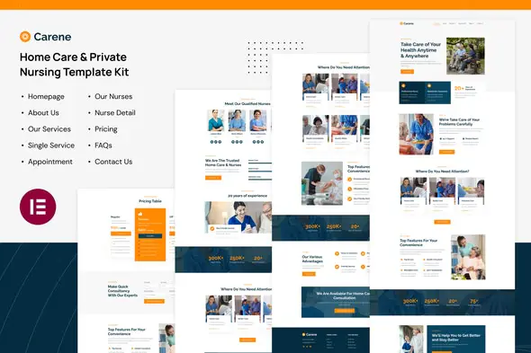 Carene-HomeCarePrivateNursingServicesElementorProTemplateKit.jpg.webp