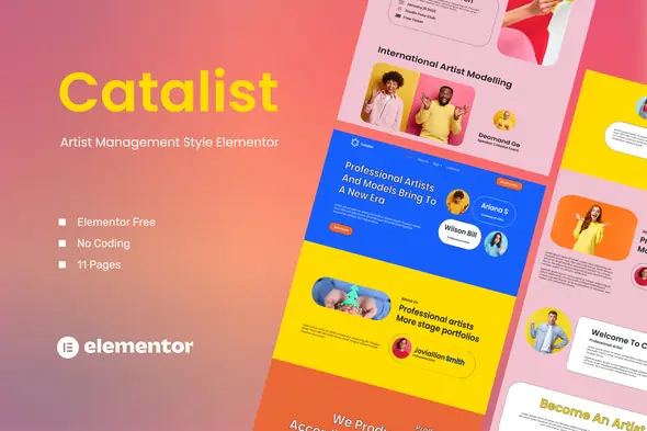 Catalist-ArtistManagementElementorTemplateKit.jpg.webp