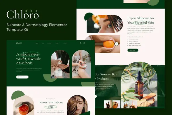 Chloro-SkincareDermatologyElementorTemplateKit.jpg.webp