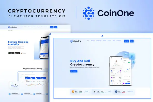 CoinOne-CryptocurrencyElementorTemplateKit.jpg.webp