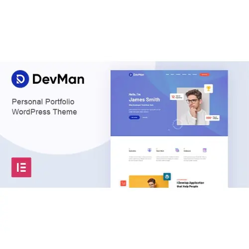 Devman-PersonalPortfolioWordPressTheme.jpg.webp