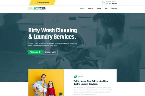 DirtyWash-DryCleaningLaundryServiceElementorTemplateKit.jpg.webp