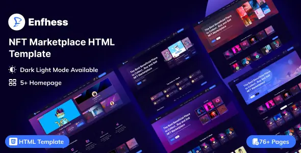 Enfhess-NFTMarketplaceHTMLTemplate.jpg.webp