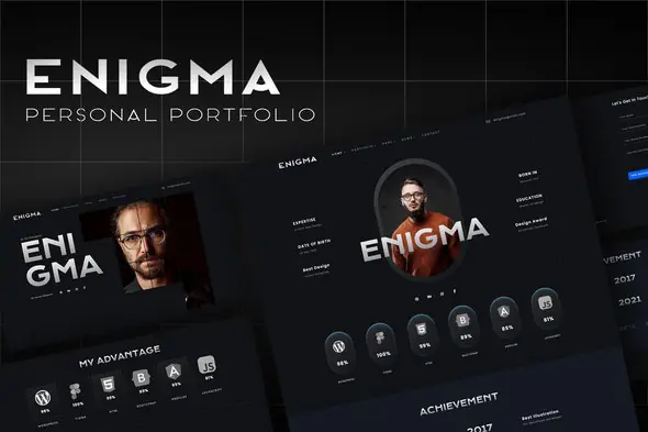 Enigma-PersonalPortfolioElementorTemplateKit.jpg.webp