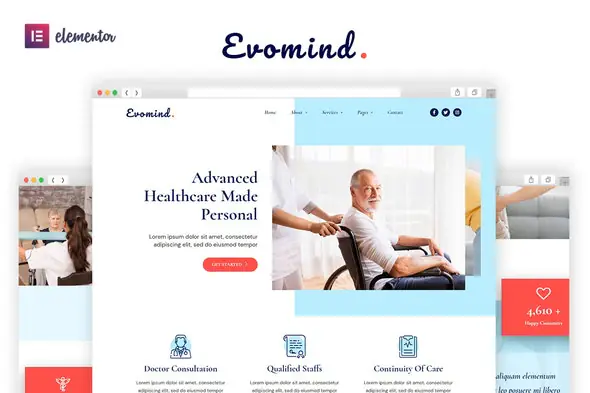 Evomind-HomeHealthcareServicesElementorTemplateKit.jpg.webp
