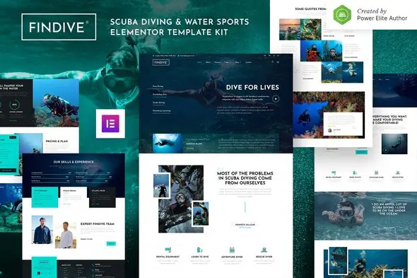 Findive-ScubaDivingWaterSportsElementorTemplateKit.jpg.webp