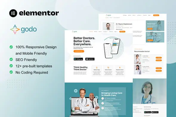 Godo-DoctorMedicalSaasElementorTemplateKit.jpg.webp