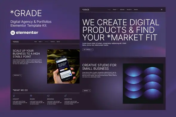 Grade-CreativeAgencyPortfoliosElementorTemplateKit.jpg.webp