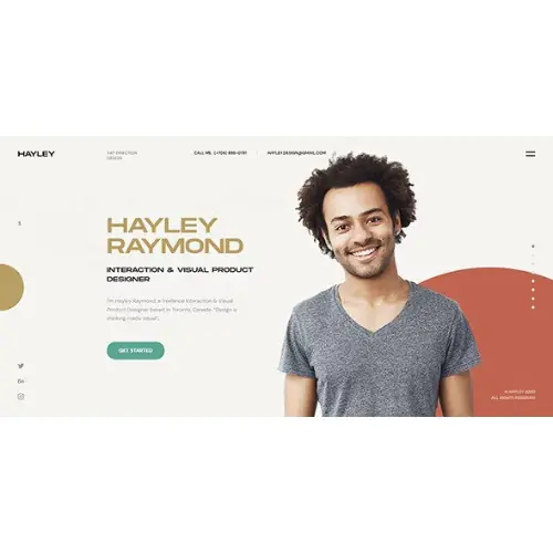 Hayley-PersonalCVResumeWordPressTheme.jpg.webp