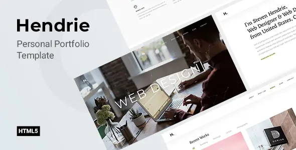 Hendrie-PersonalPortfolioHTMLTemplate.jpg.webp