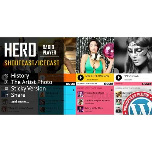 Hero-ShoutcastandIcecastRadioPlayerWithHistory-WordPressPlugin.jpg.webp