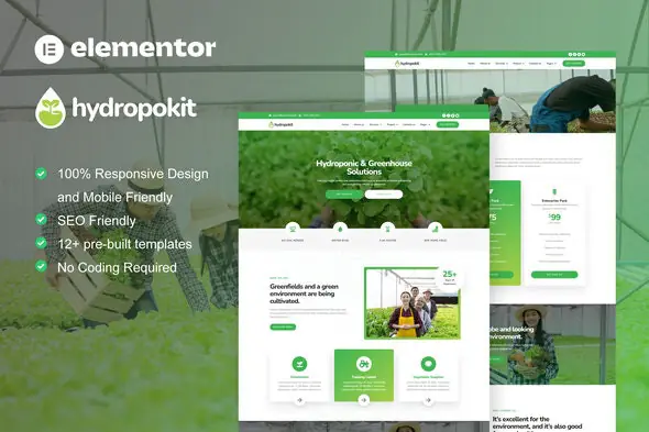 Hydropokit-HydroponicAgricultureElementorTemplateKit.jpg.webp