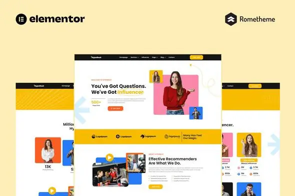 Hypebeat-InfluencerMarketingAgencyElementorProFullSiteTemplateKit.jpg.webp