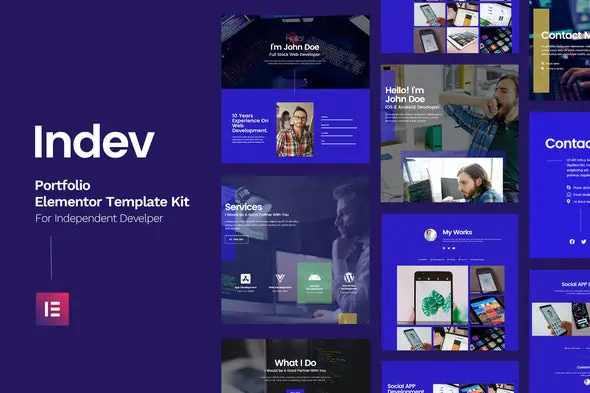Indev-PortfolioElementorTemplateKitForDeveloper.jpg.webp