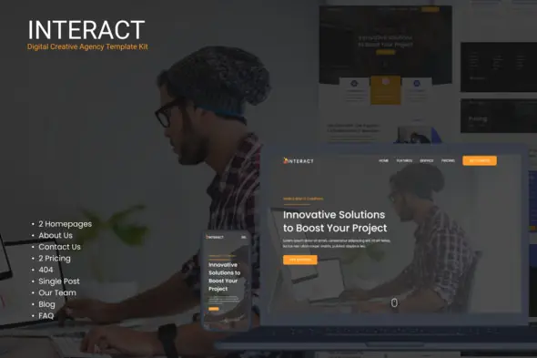 Interact-DigitalAgencyElementorTemplateKit.jpg.webp