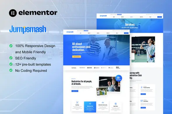 JumpSmash-BadmintonClubSportCommunityElementorTemplateKit.jpg.webp