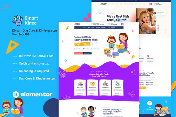 Kinco-DayCareKindergartenElementorTemplateKit.jpg.webp
