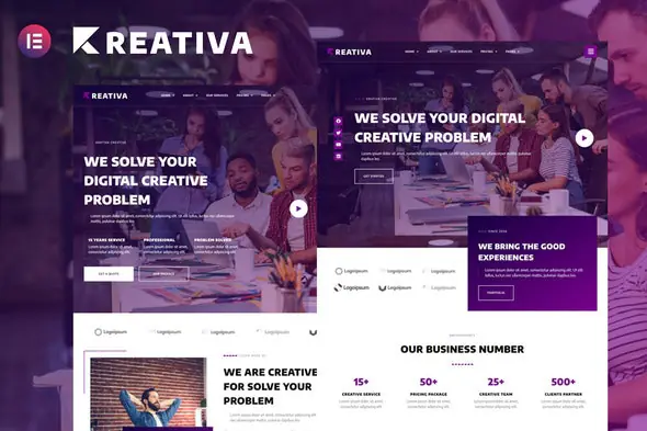Krativa-CreativeDigitalAgencyServicesElementorTemplateKit.jpg.webp