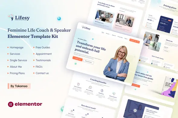Lifesy-FeminineLifeCoachSpeakerElementorTemplateKit.jpg.webp