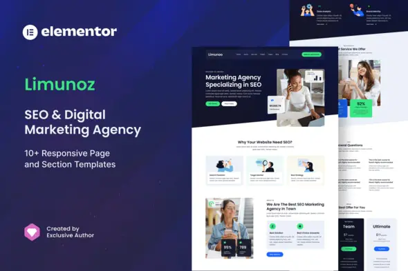 Limunoz-DigitalMarketingSEOAgencyElementorTemplateKit.jpg.webp