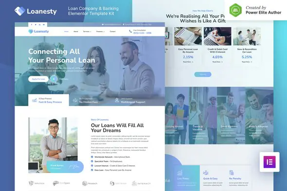 Loanesty-LoanCompanyBankingElementorTemplateKit.jpg.webp