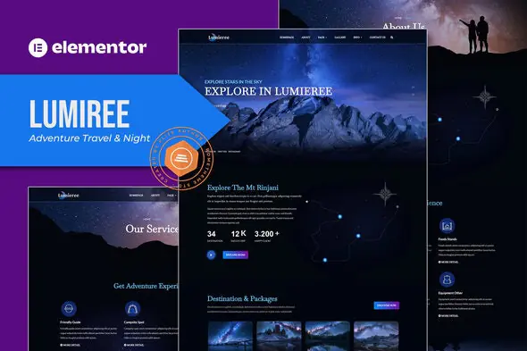 Lumieree-AdventureTravelNightCampingElementorTemplateKit.jpg.webp
