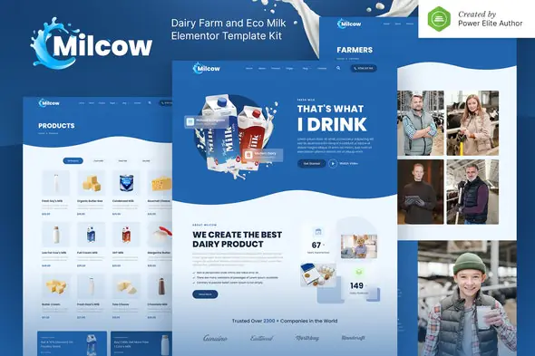 Milcow-DairyFarmEcoMilkElementorTemplateKit.jpg.webp