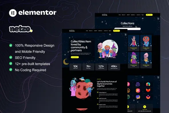 Netzo-NFTPortfolioElementorTemplateKit.jpg.webp