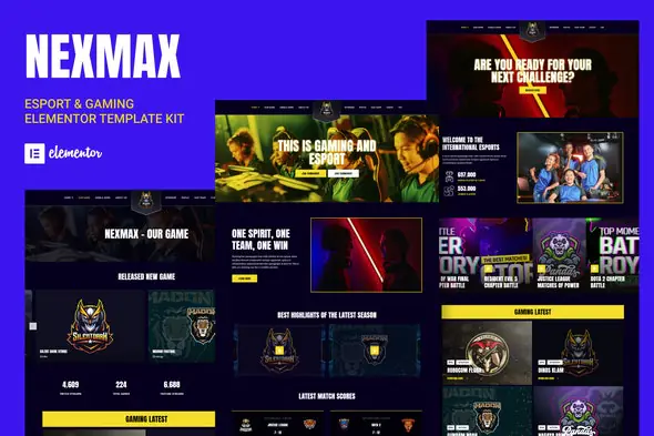 Nexmax-EsportsGamingElementorTemplateKit.jpg.webp
