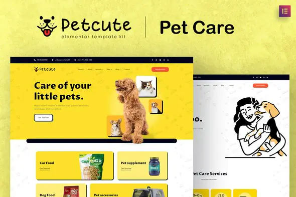 PetCute-PetCareVeterinaryElementorTemplateKit.jpg.webp