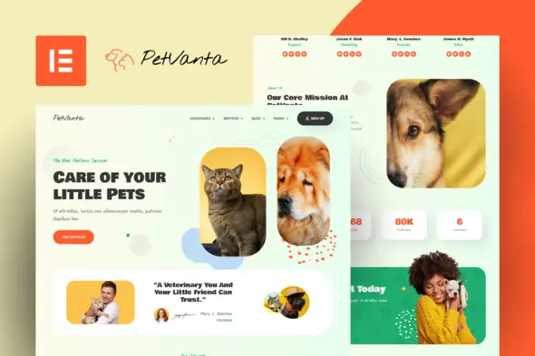 Petvanta-PetCareServicesElementorTemplateKit.jpg.webp