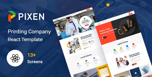 Pixen-PrintingServicesCompanyReactTemplate.jpg.webp