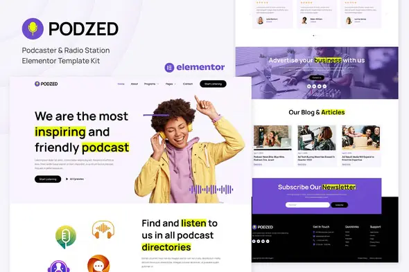 Podzed-PodcasterRadioStationElementorTemplateKit.jpg.webp