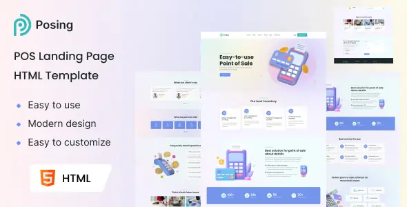 Posing-PointofSaleLandingPageHTMLReactTemplate.jpg.webp