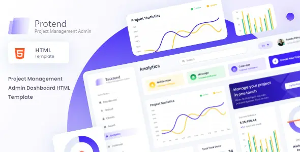 Protend-ProjectManagementAdminDashboardHTMLTemplate.jpg.webp