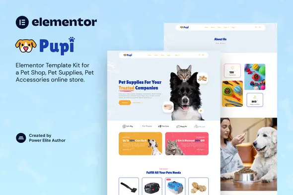 Pupi-PetShopPetSuppliesElementorTemplateKit.jpg.webp