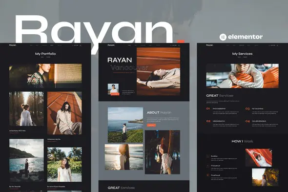 Rayan-PhotographyPortfolioElementorTemplateKit.jpg.webp